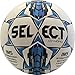 Select Diamond Soccer Ball, White/Blue, 5