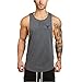 FLYFIREFLY Men's Gym Tank Tops Bodybuilding Fitness Vest Top