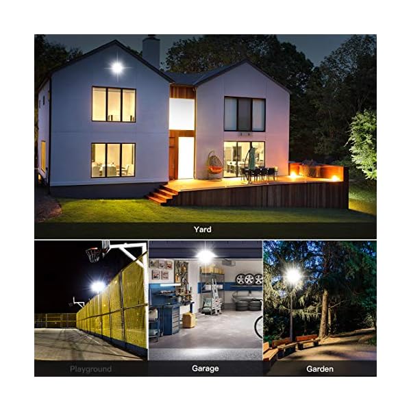 Focos Led Exterior, 100W LED Foco Exterior de alto brillo,10000LM