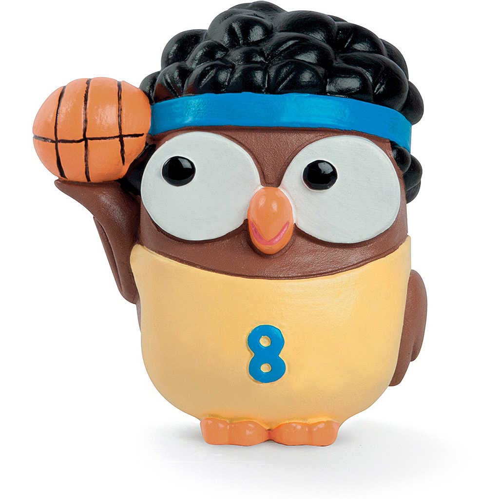Egan ML18SP/2BK Basketball Statue, Goofi, Ceramic, Mutlicolour, 8 x 8 x 10 cm