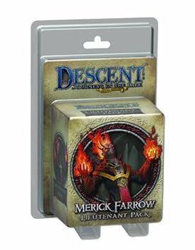 Descent Second Edition: Merick Farrow Lieutenant Miniature