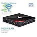[2018 Powerful TV BOX] H96 Pro Plus Android 7.1 TV Box 3G RAM + 32G ROM Amlogic S912 Octa Core Smart BOX Dual WiFi 2.4G/5.8GHz Bluetooth 4.1 with Wireless Keyboard
