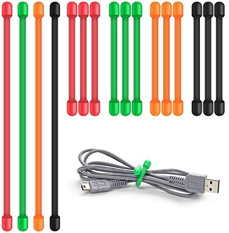 Senhai 16 Pcs Twist Krawatten 3 6 Kabelbinder Riemen Fur Kabelmanagement Befestigung Sacs Cording Fuss Hangenden Dinge Schwarz Grun Orange Rot Amazon De Kuche Haushalt
