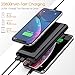 Portable Charger Power Bank 25800mAh HETP Hugh Capacity External Battery Pack with Dual USB Output High-Speed Charging Portable Phone Charger for Smart Phone, Android Phone, Tablet and More - Black