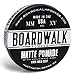 Boardwalk Matte Pomade 4.5oz Firm Hold Clay, Strong Hold - Matte Finish. Water-Based/Soluble, Made with Volcanic Ash and Aloe-Vera, Vegan & Paraben-Free.