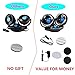 EXCOUP Oscillating Fan for Car with 12V Adapter for Household, Fan for Truck Car 2 Adjustable Speed 360° Rotatable Low Noise