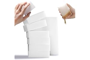 3/5 PCS Melamine Magic Sponge Erasers - Non-Scratch Multi-Surface Cleaning Pads for Kitchen, Bathroom & Household Use (3 PCS)