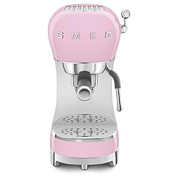 Smeg Manual Espresso Machine with Steam Wand, 15