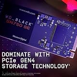 WD_BLACK SN750 NVMe SSD 1TB PCIe Gen4 Gaming Storage (3600MB/s) view 4