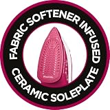 Russell Hobbs Light & Easy Berry Steam Iron 2400W 240ml Ceramic Soleplate view 5
