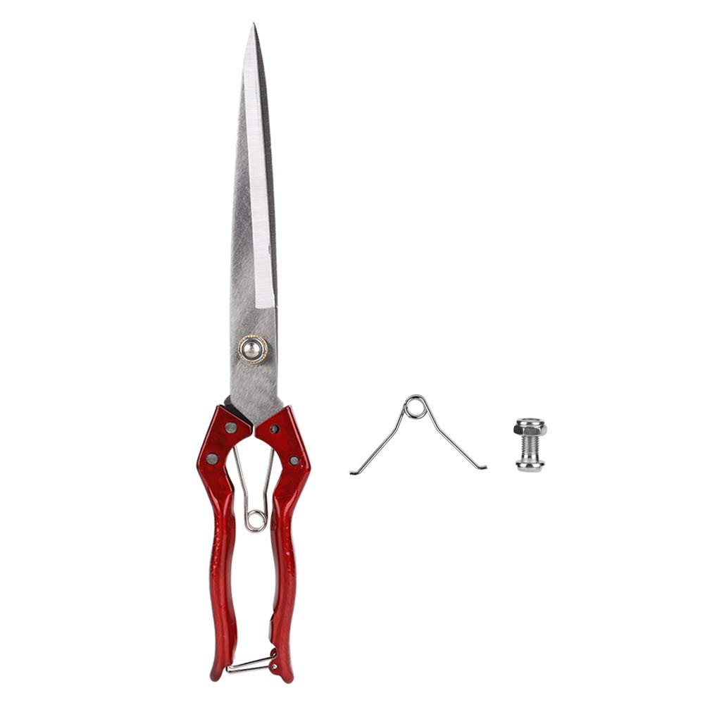 fuwinkr Sheep Trimming Shears with Non-Slip Handle Blade Sheep Shears 340mm Manual Sheep Wool Shears, Sheep Scissors, for Rabbits Horses Sheep Pets