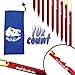 Chill Gorilla 10X Tent Stake. Heavy Duty Lightweight Strong Aluminum Alloy pegs for Camping, rain tarps, Hiking, Backpacking. Essential Camping & Survival Gear. ENO Accessory. Red