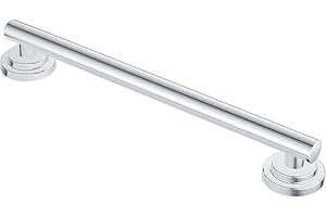 Moen YG0724CH Bathroom Safety 24-Inch Stainless Steel Modern Bathroom Grab Bar, Chrome