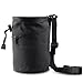 Rock Climbing Chalk Bag With Belt and Zipper Pocket- For Chalk Storage -Ideal For Rock Climbing, Mountaineering, Bouldering & Gymnastics with Drawstring Closure, Quick-clip Belt