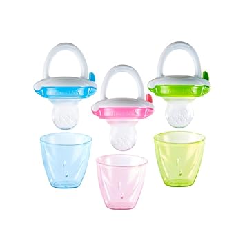 Amazon Com Munchkin Silicone Baby Food Feeder Colors May Vary 1