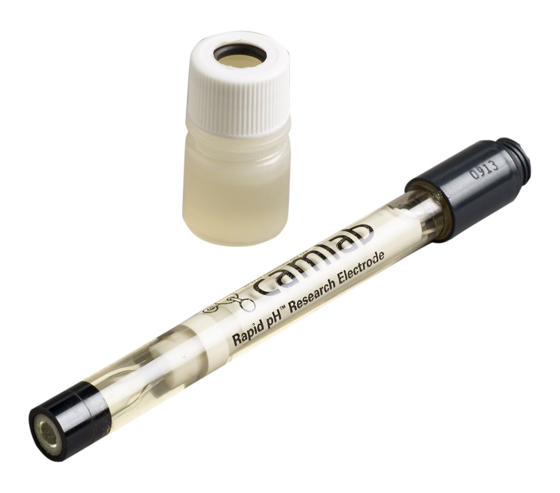 Camlab 1188196 Rapid-pH Epoxy DJ Flat Combination pH Electrode with S7 Connector, No Cable