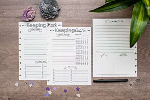 Keeping Track Inserts for the Happy Planner, Habit Tracker, 6 Month Supply Keeping Track Inserts for the Happy Planner, Habit Tracker, 6 Month Supply