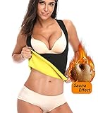 SEXYWG Women Sweat Sauna Shaped Vest Suit Neoprene Slimming Body Shaper No Zip Weight Loss