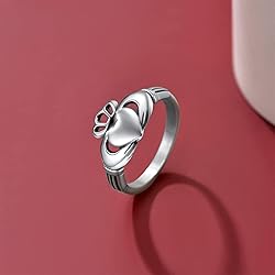 FaithHeart Personalized Custom Irish Claddagh Rings