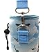 Made Easy Kit Neoprene Water Bottle Carrier Holder with Adjustable Shoulder Strap for Insulating & Carrying Water Container Canteen Flask Available in 5 Sizes (7 Wonders, L (32oz / 1.5L))