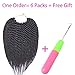 Xinxinshuyu 6 Packs 12 Inch Havana Twist Crochet Hair Mambo Twist Senegalese Crochet Braids Braiding Hair Extensions 75gram/22 Roots/Pack (#1B)