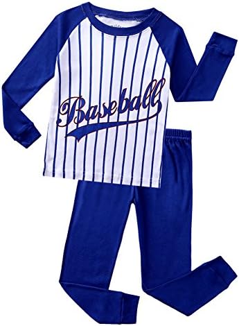 wildsoul Space Little Kids 100% Cotton Christmas Toddler Boys Pajamas Sets (Size 6)