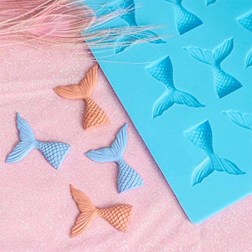 2 Sakolla+Mermaid+Silicone+Decoration+Chocolate