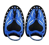 Globalstore Swim Paddles Hand, Professional Beginner Training Powerful for Adults Kids - in Pairs
