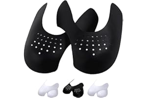 VENBOW 4 Pair Shoe Crease Protector Against Creases for Jordan 1 Air Force 1 and Dunk Low, Anti-Wrinkle Sneaker Guard for Men & Women