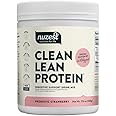 Nuzest Bethany's Pantry Digestive Support Protein - Probiotics for Digestive Health – Strawberry - Clean Lean Protein - Premium Vegan Pea Protein Powder – Plant Based - 20 Servings, 1.1 lb