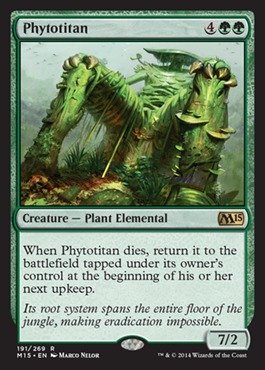 Magic: the Gathering - Phytotitan (191/269) - Magic 2015