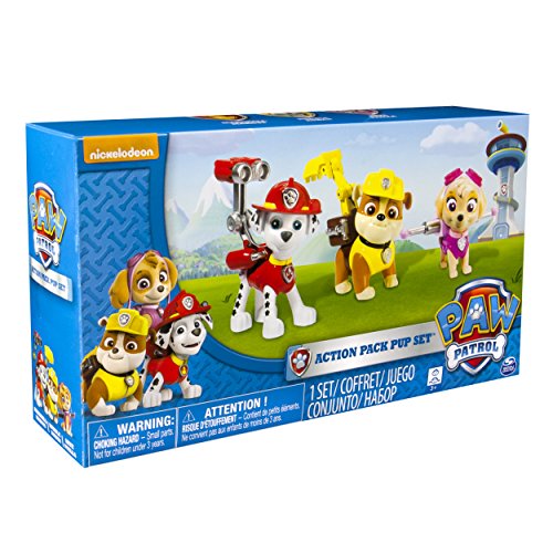 Paw Patrol Action Pack Pups, Pack of 3