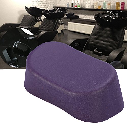 Shampoo Bowl Neck Rest Cushion,5 Colors Silicone Pillow Spa Salon Hair washing Sink Basin Accessories (Dark Purple) - Thumbnail 2