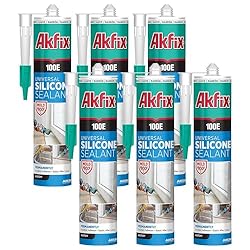 Akfix 100E Black Silicone Caulk