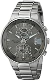 Kenneth Cole New York Men's KC9362 Sport Analog Display Japanese Quartz Silver Watch