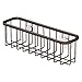 iDesign Gia XL Steel Kitchen Sink Suction Organizer Basket - 8