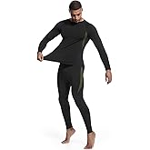 MEGE KNIGHT Thermal Underwear for Men Long Johns Top and Bottom Set Fleece Lined Base Layer Hunting Clothes for Cold Weather