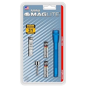 Mini Maglite-Powerful Focusing Beam 2 Cell AAA Flash Light (