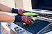 Extreme Heat Resistant Gloves for BBQ Grilling And Fireplace Long Cuff Forearm Protection Silicone Grip Good For Smoker Baking Cooking Oven Mitts Or Camping Gloves (1 Pair)