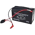 AlveyTech 12V 7 Ah Replacement Battery with Harness for Rollplay Nighthawk Kid Ride-On Toy - 12 Volt 7 Amp Hour Sealed Lead Acid (SLA) Batteries for Kids Electric Power Toy Car, Plug N Play Parts