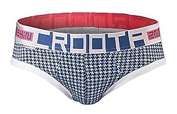 Croota Mens Low Rise Houndstooth Pattern
