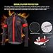 Lixada Men's Cycling Jersey Suit Winter Thermal Fleece Long Sleeve MTB Road Bicycle Shirt with 3D Tights Padded Pants
