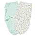Summer SwaddleMe 2 Piece Adjustable Infant Wrap, Alphabet Soup, Large