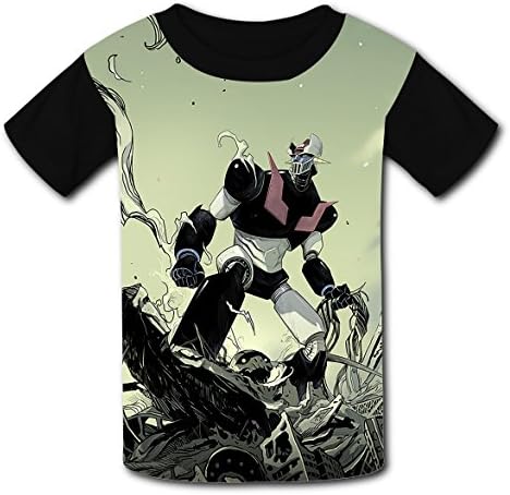 ZeroBNB Mazinger Z Youth Casual T-Shirt Short Sleeve for Kids