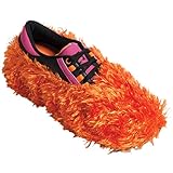 Brunswick Fun Shoe Covers- Fuzzy Orange