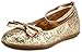 The Doll Maker Metallic Glitter Strap Flat Shoes - FBA1511115A-7