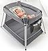 Fisher-Price Ultra-Lite Day & Night Play Yard, Silver