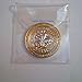 Knights Templar Cross Masonic Freemason Golden Coin + Case (LISTING O...
