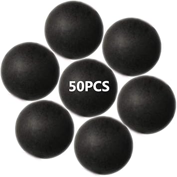 Amazon Com Jedulin 40mm Ping Pong Balls 50 Pack Assorted