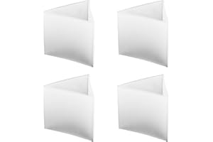 FOYCOW 4 PCS Mahjong Card Holder Clear Cover Fits 5.9 x 4.92-inch(Original Version) Mahjong Score Card, Mah Jong Scorecard Protector - Mahjong Gifts and Accessories